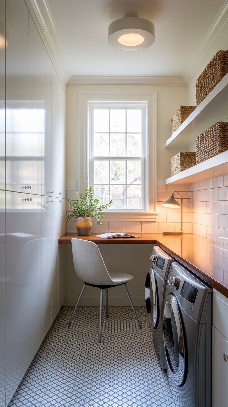 21 Inspiring Small Laundry Room Ideas 19 Transform laundry room workspace