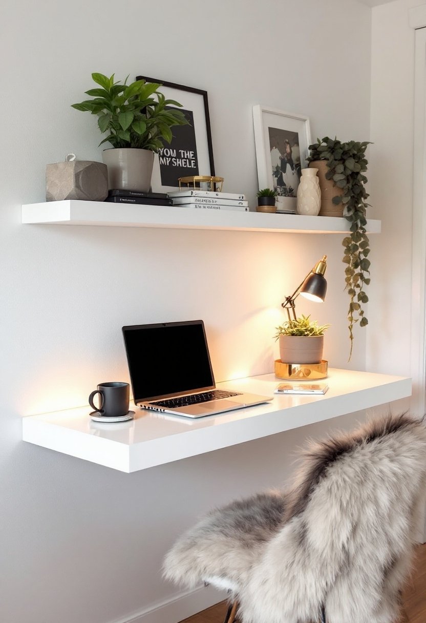 21 Budget Ikea Hacks To Decorate Your Home 18 Transform shelves into desk