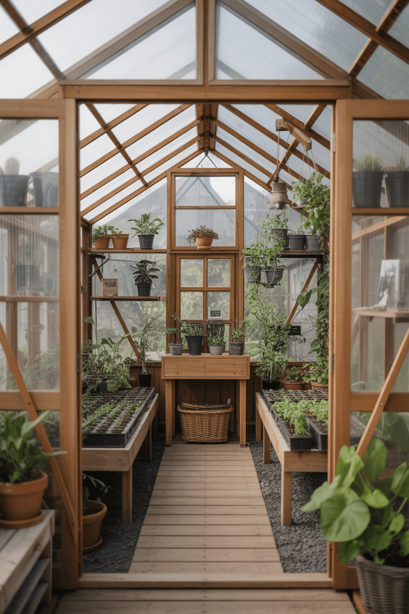 15 Hobby Room Design Ideas To Spark Your Creativity 12 12. The plant lover’s greenhouse