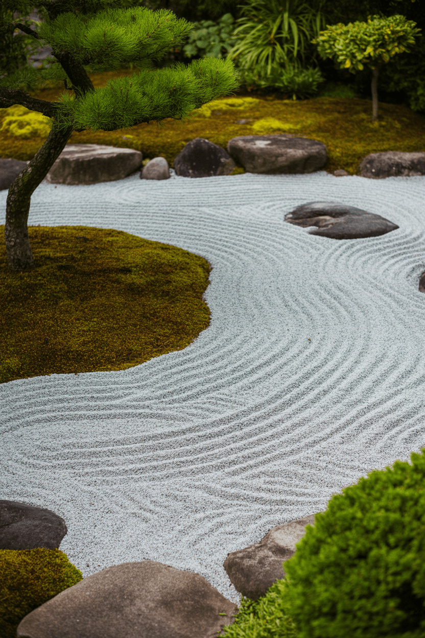 15 Small Japanese Garden Design Ideas To Transform Your Space 2 1. Use gravel or sand for a zen feel