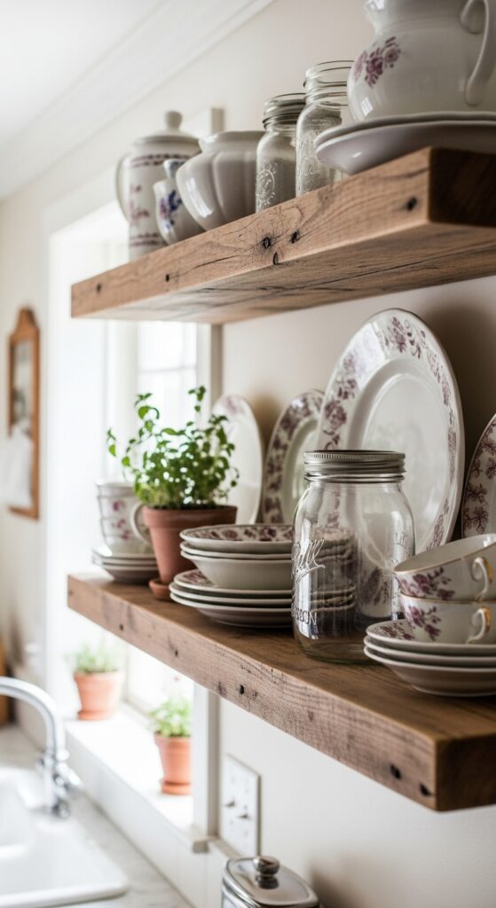 15 Cozy Cottage Core Kitchen Ideas For Whimsical Charm 1 Cottage core kitchen ideas 1