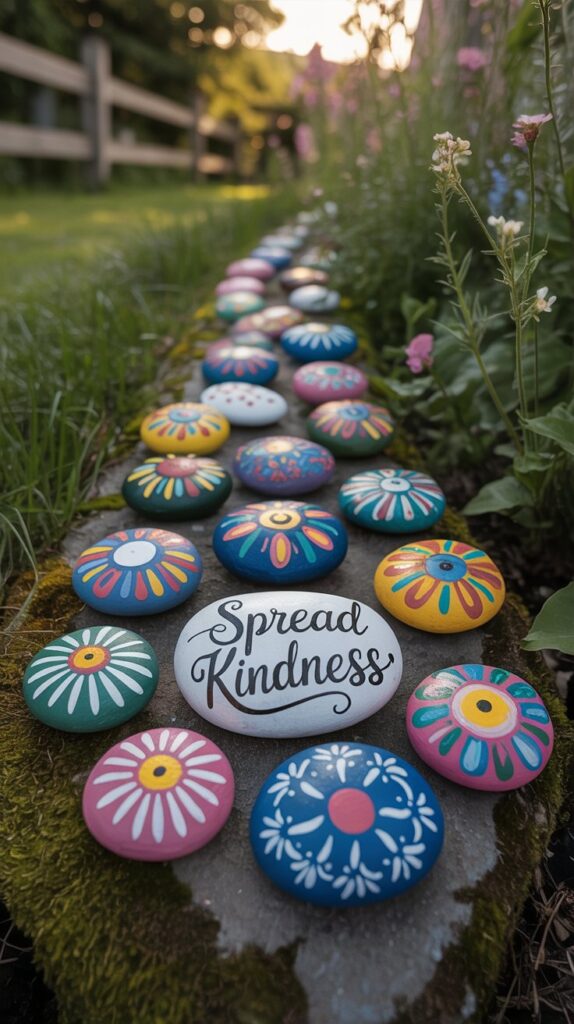 15 Garden Rock Art Ideas To Transform Your Outdoor Space 1 Garden rock art idea