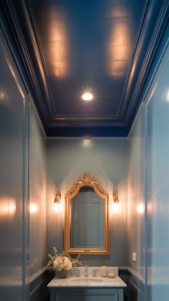 15 Small Powder Room Ideas To Maximize Style And Function 8 Small powder room idea 4