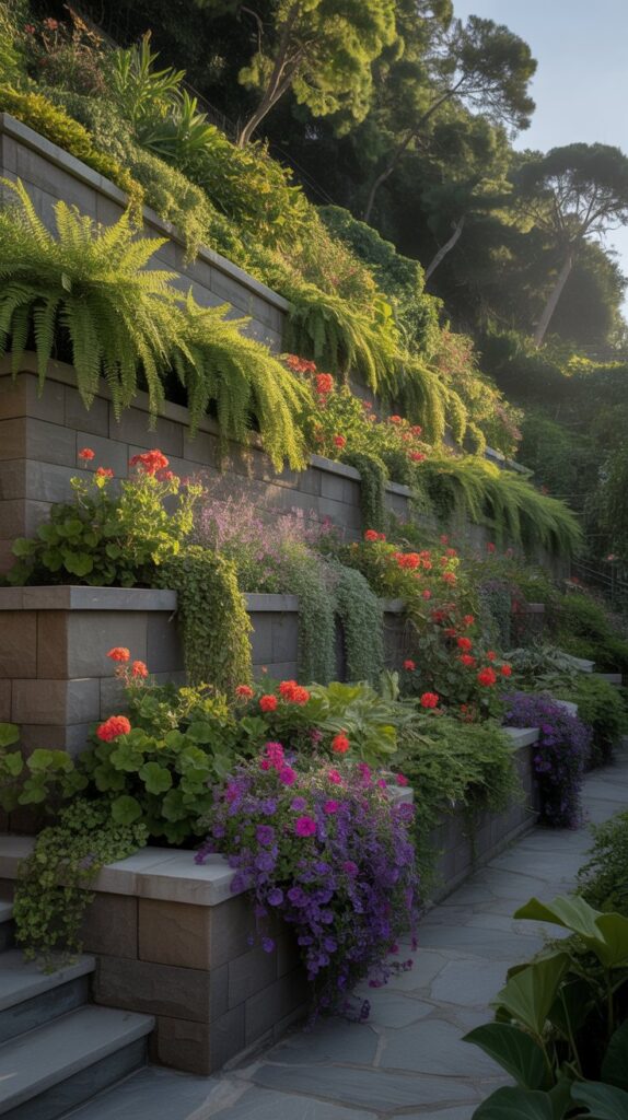 15 Steep Hill Landscaping Ideas To Transform Your Sloped Yard 15 Steep hill landscaping idea 11