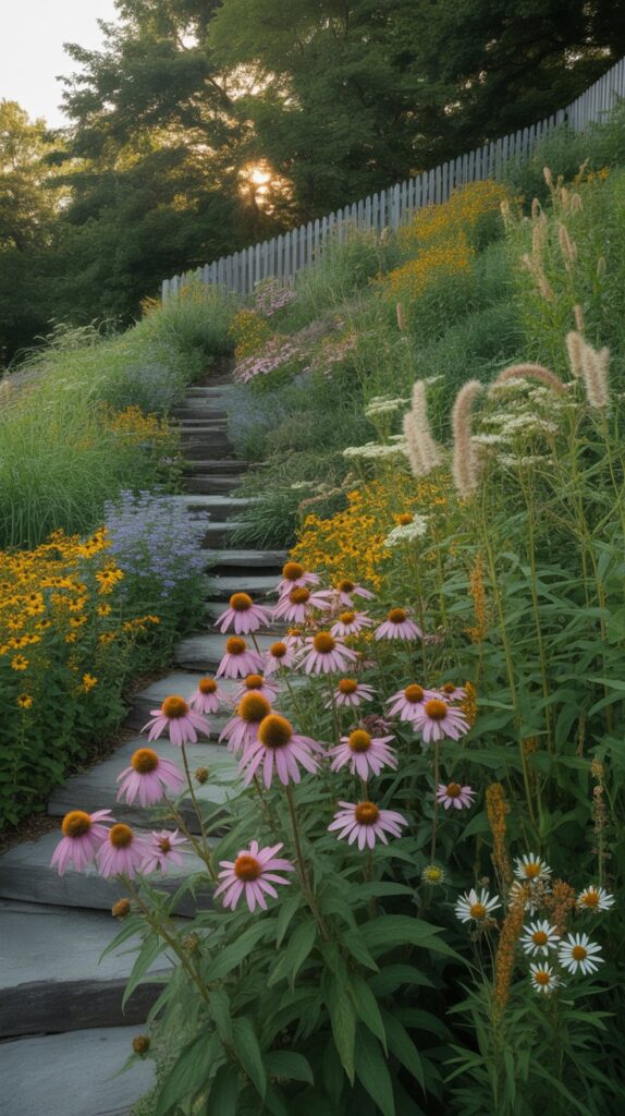 15 Steep Hill Landscaping Ideas To Transform Your Sloped Yard 8 Steep hill landscaping idea 7