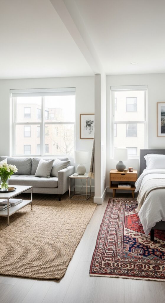 20 Stunning Studio Apartment Ideas That'Ll Transform Your Space 2 Stunning studio apartment ideas 21