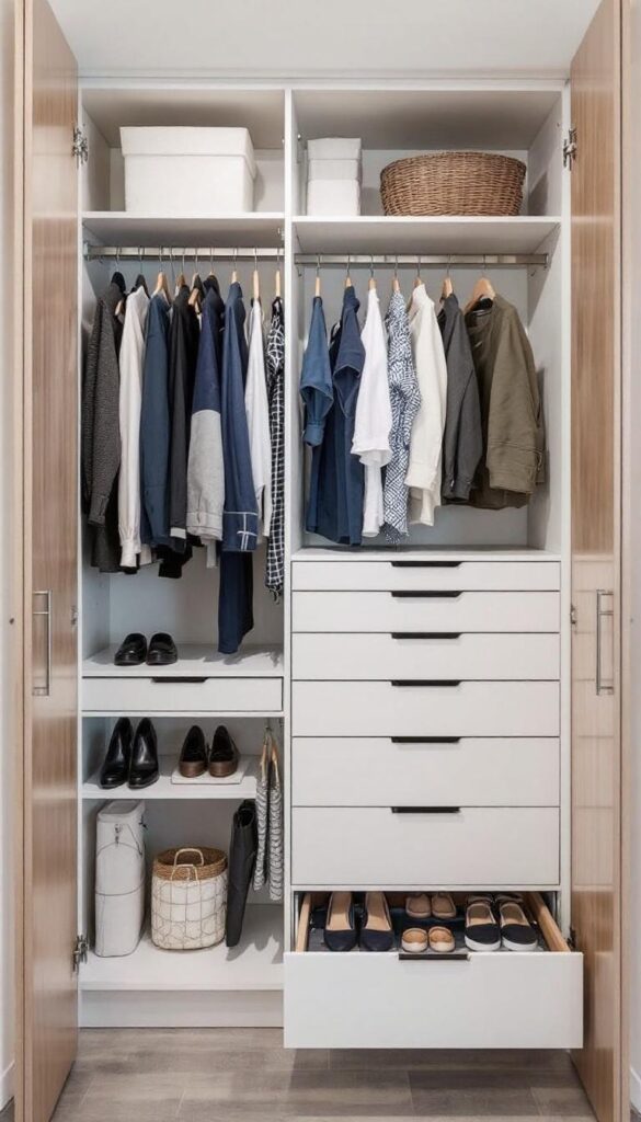 17 Open Closet Ideas To Maximize Space And Style In Any Room 12 Open closet ideas 4