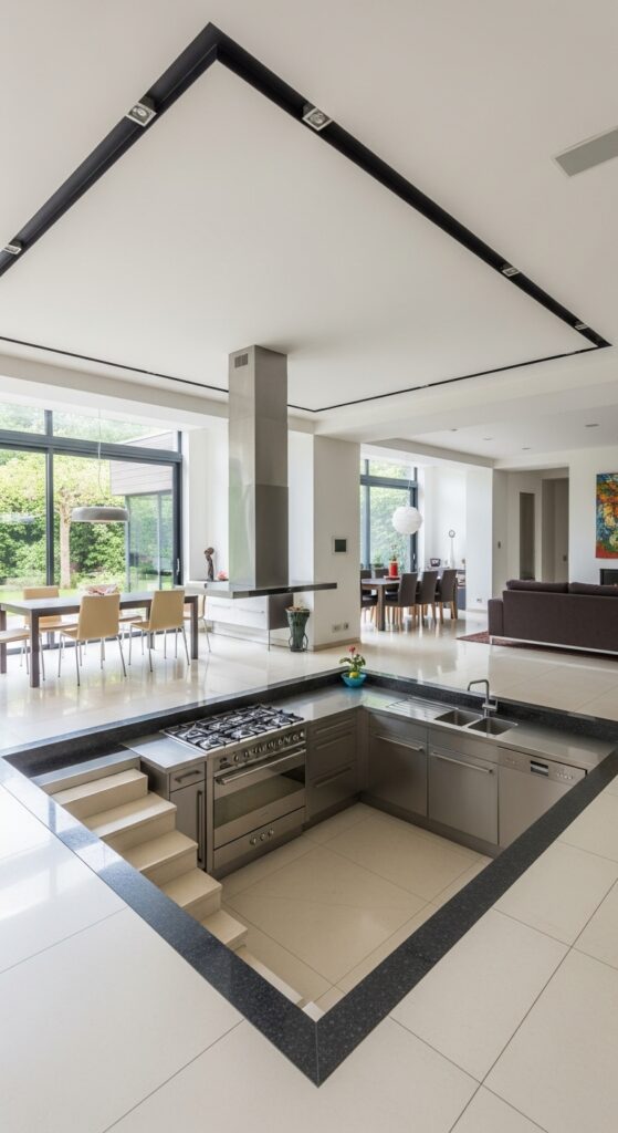 15 Modern Open Kitchen Designs For A Spacious Look 4 Open kitchen designs 4