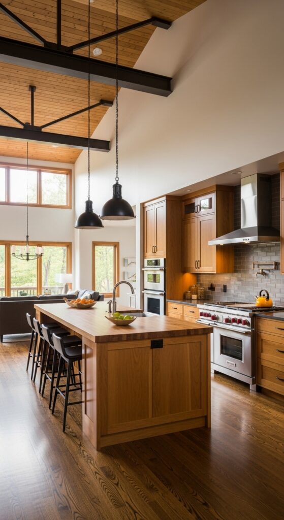 15 Modern Open Kitchen Designs For A Spacious Look 6 Open kitchen designs 6