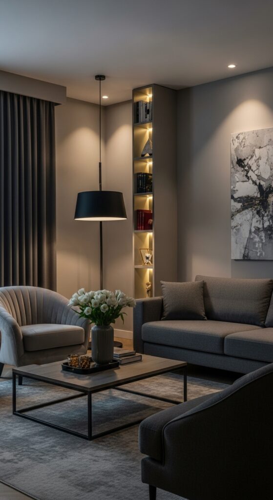 20 Stylish Gray Living Room Ideas For A Modern Cozy Look 13 Stylish gray living room idea 8
